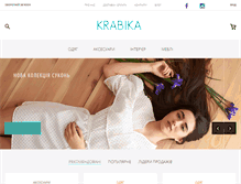 Tablet Screenshot of krabika.com
